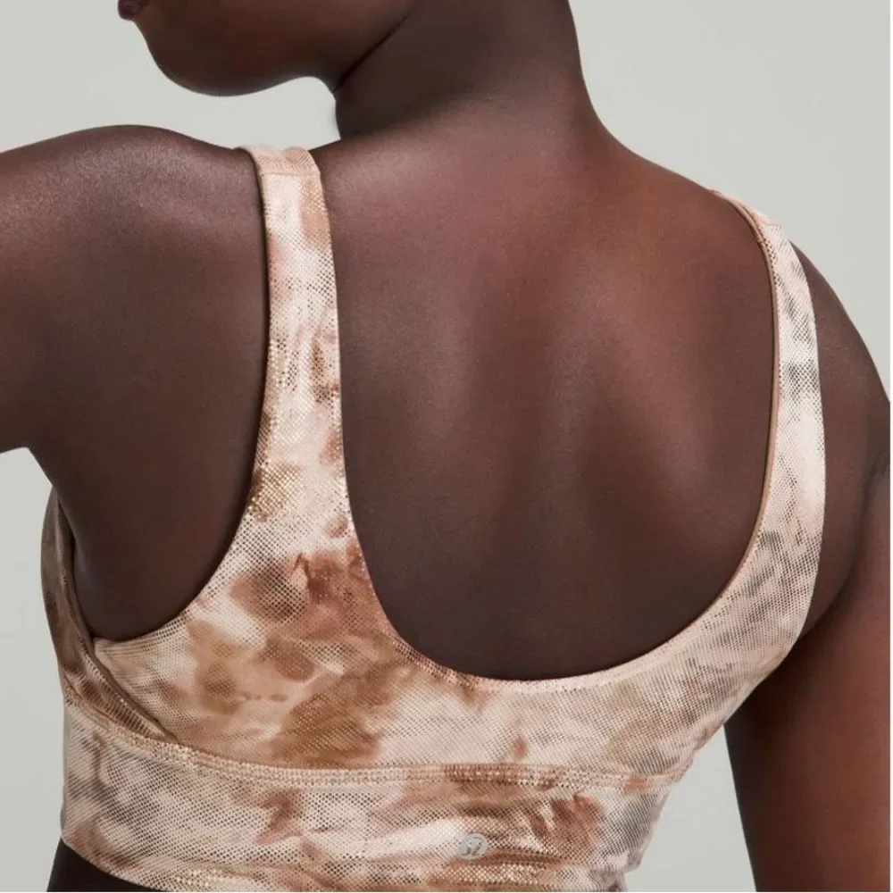 EUC Lululemon Align Diamond Dye Misty Shell Set 4